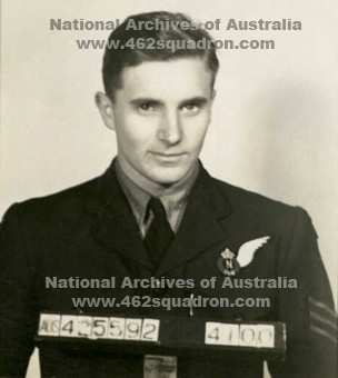 Sgt Charles Louis Brimblecombe, 425592 RAAF, 1943 (photo from NAA Service File).