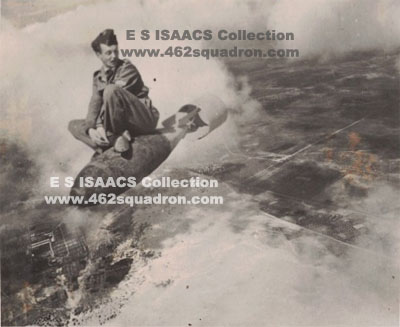 A bombardier always seeks feeback - from  ISAACS of 462 Squadron