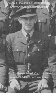 F/Lt William Folger Readhead, 50956 RAF, Flight Engineer Leader, 462 Squadron, June 1945, Foulsham. 